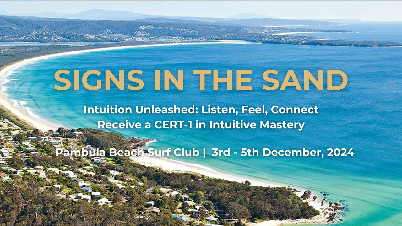 Sand Sign Signals SIGNS IN THE SAND RETREAT 20244 - The Pillar Code